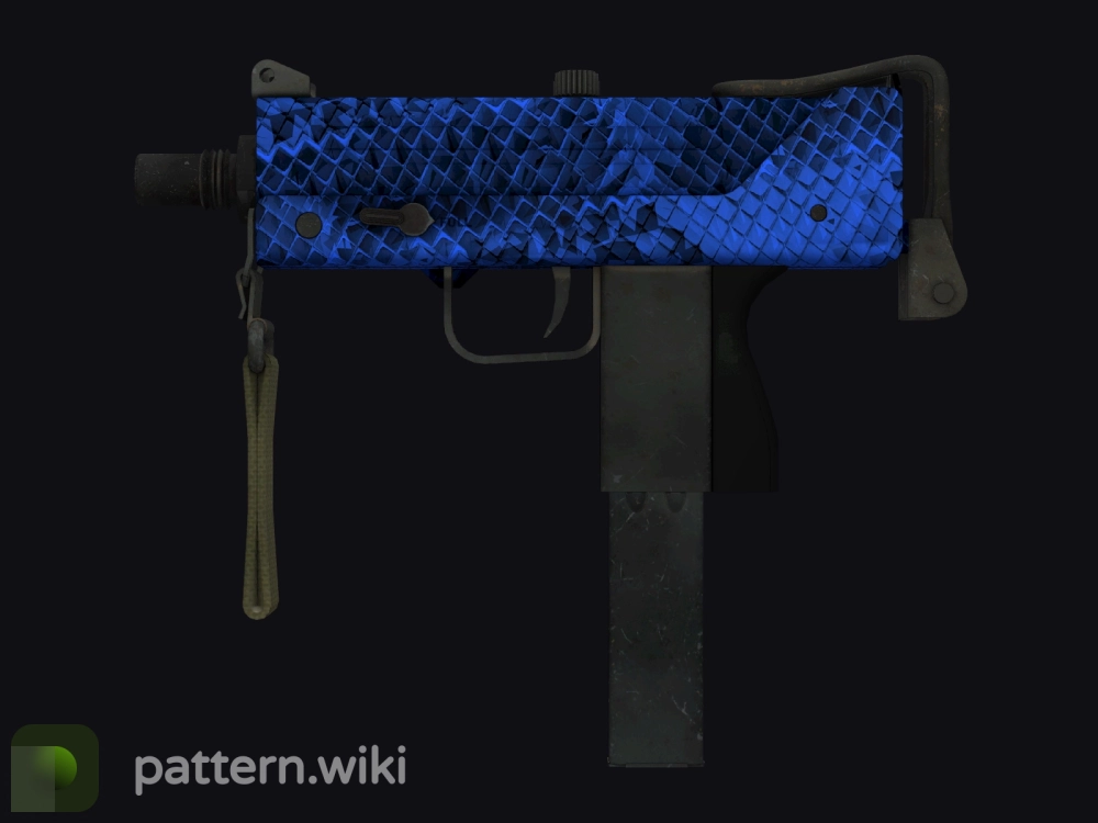 MAC-10 Lapis Gator seed 584