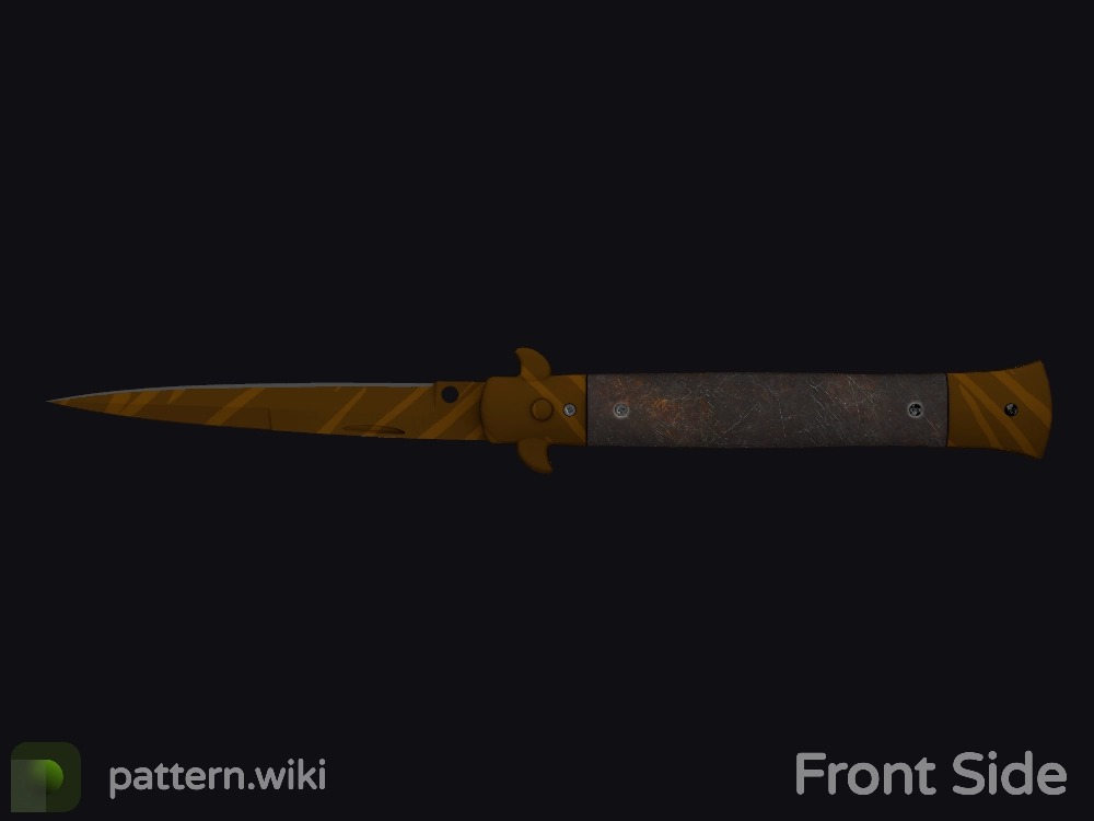 Stiletto Knife Tiger Tooth seed 14