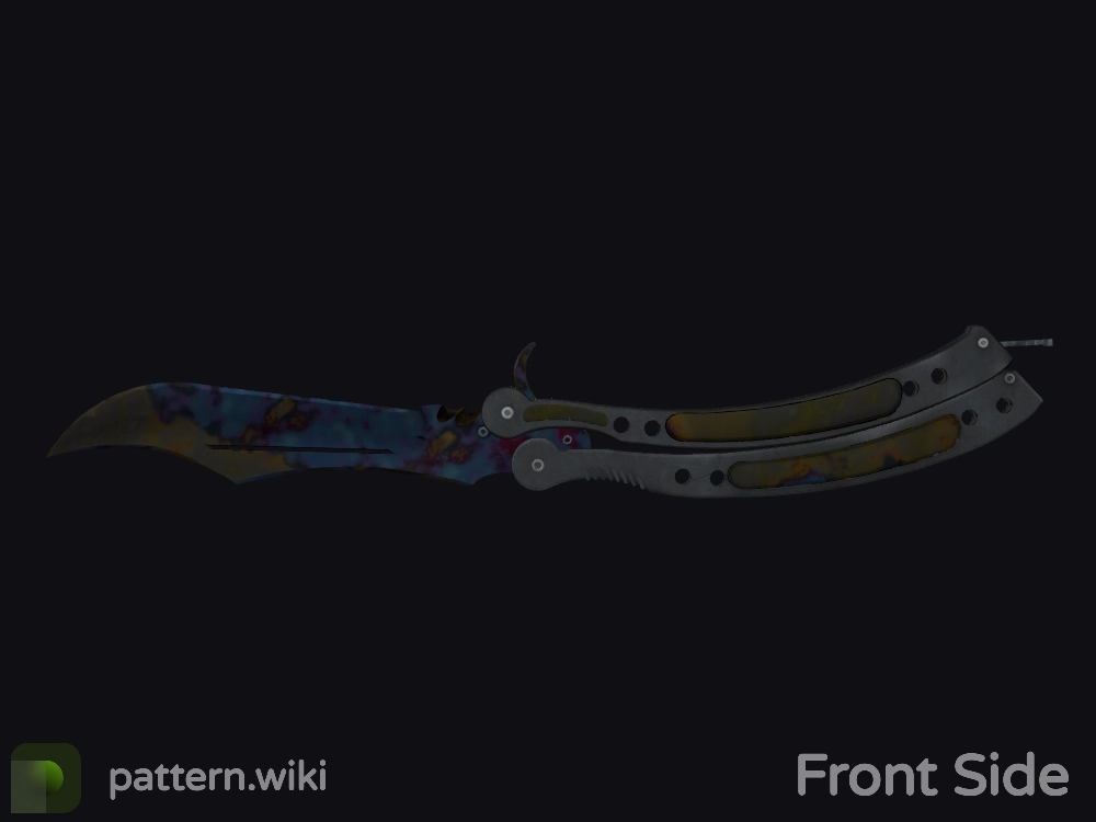 Butterfly Knife Case Hardened seed 872