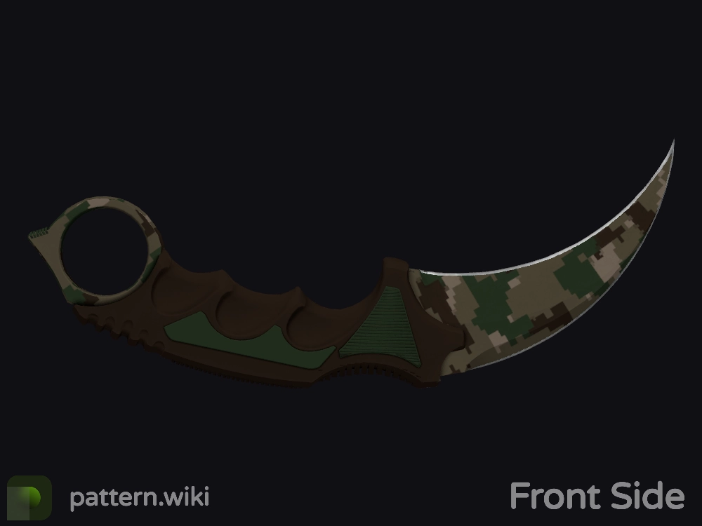 Karambit Forest DDPAT seed 260