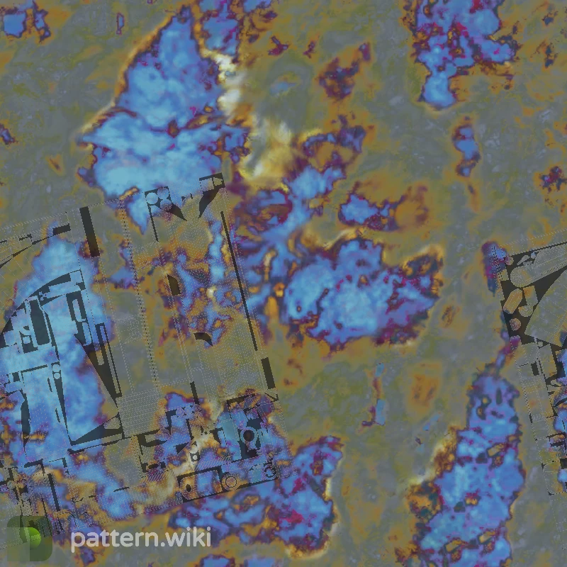 AK-47 Case Hardened seed 933 pattern template