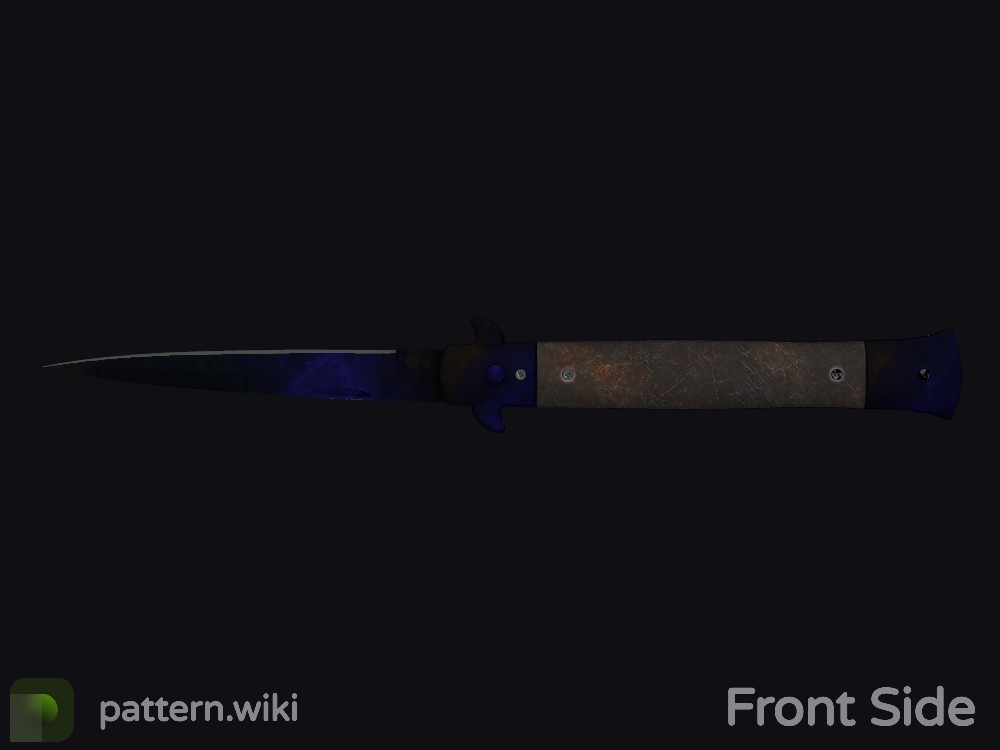 Stiletto Knife Doppler seed 974