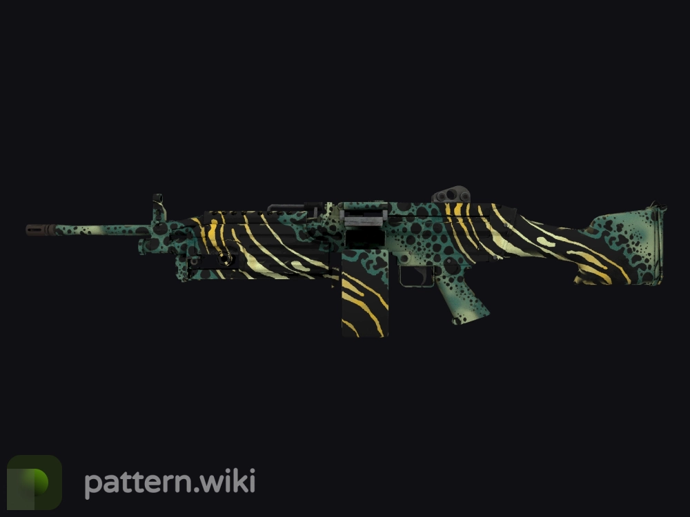 M249 Emerald Poison Dart seed 522