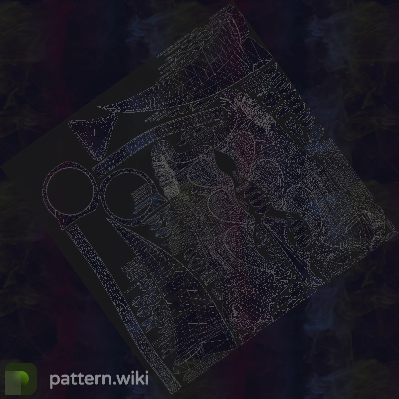 Karambit Doppler seed 419 pattern template