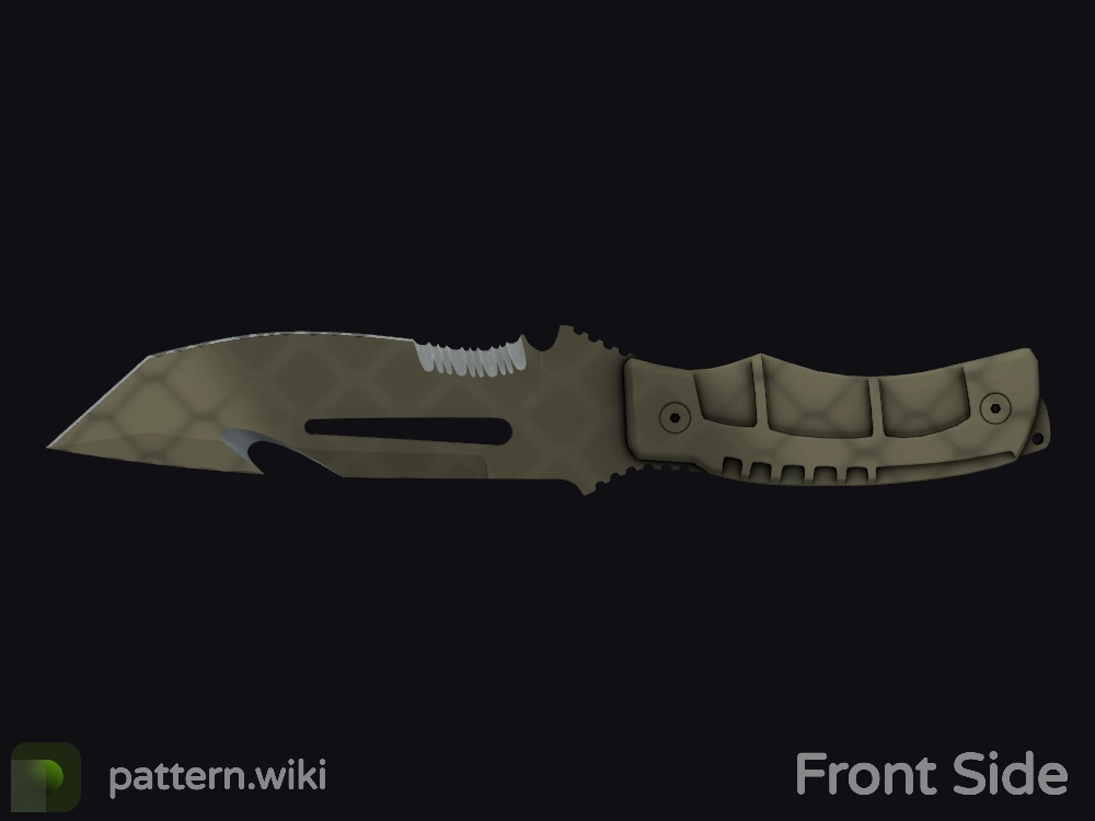 Survival Knife Safari Mesh seed 785