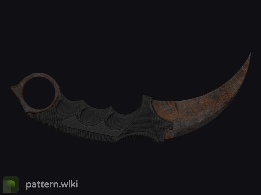 Karambit Rust Coat seed 448