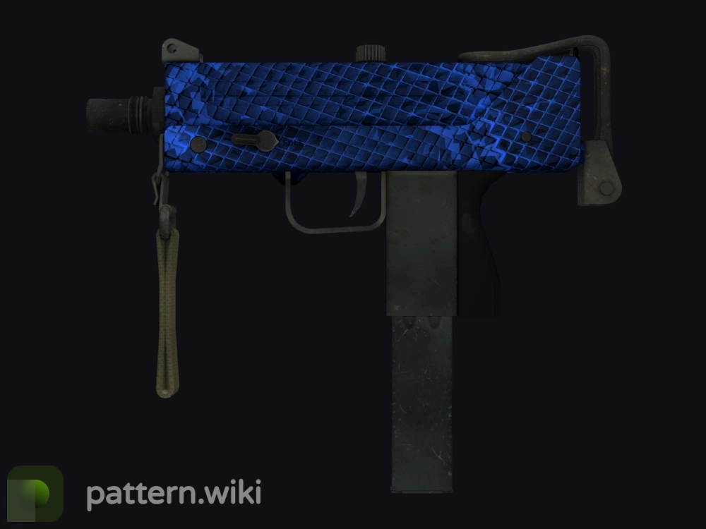 MAC-10 Lapis Gator seed 639