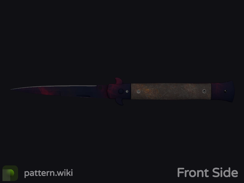 Stiletto Knife Doppler seed 102