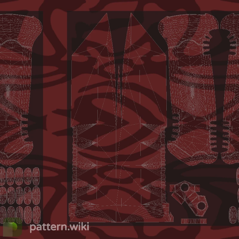 Ursus Knife Slaughter seed 967 pattern template