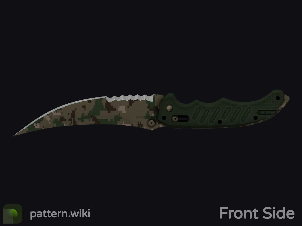 Flip Knife Forest DDPAT seed 754