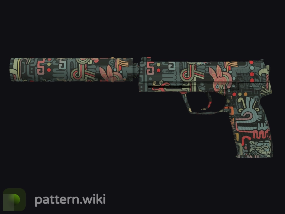 USP-S Ancient Visions seed 611