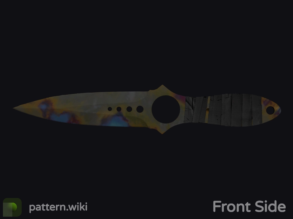 Skeleton Knife Case Hardened seed 52