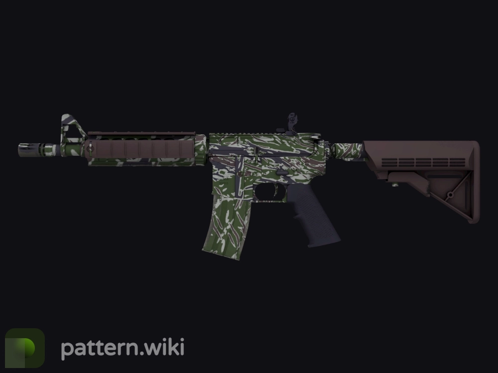 M4A4 Jungle Tiger seed 38