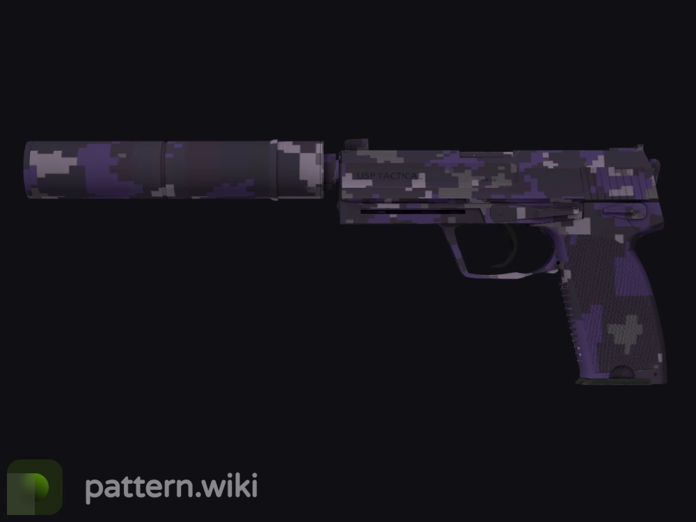 USP-S Purple DDPAT seed 128