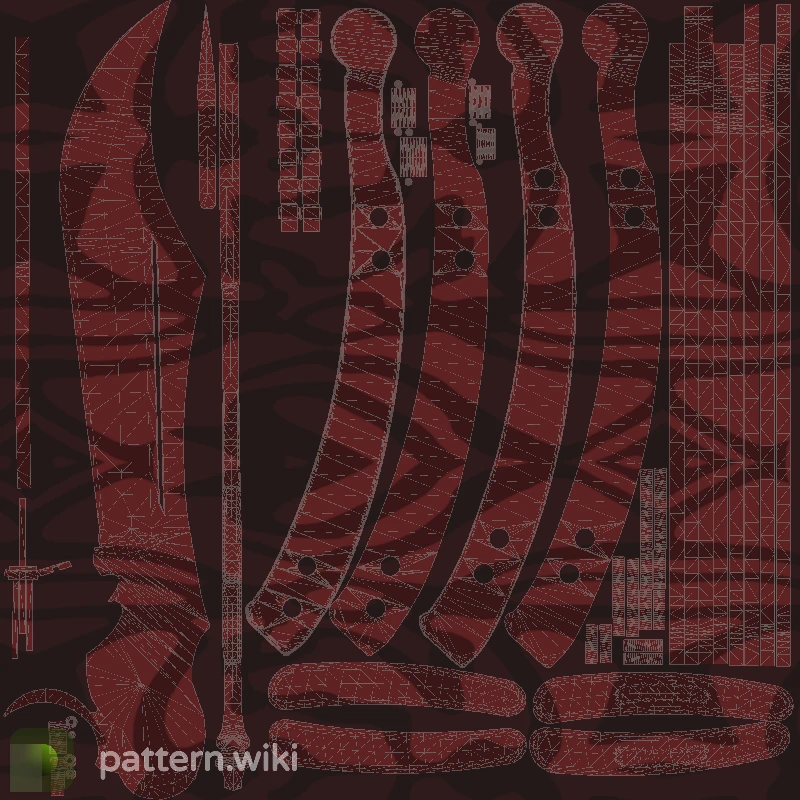 Butterfly Knife Slaughter seed 478 pattern template