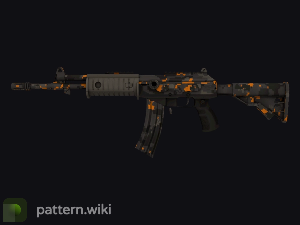 Galil AR Orange DDPAT seed 613