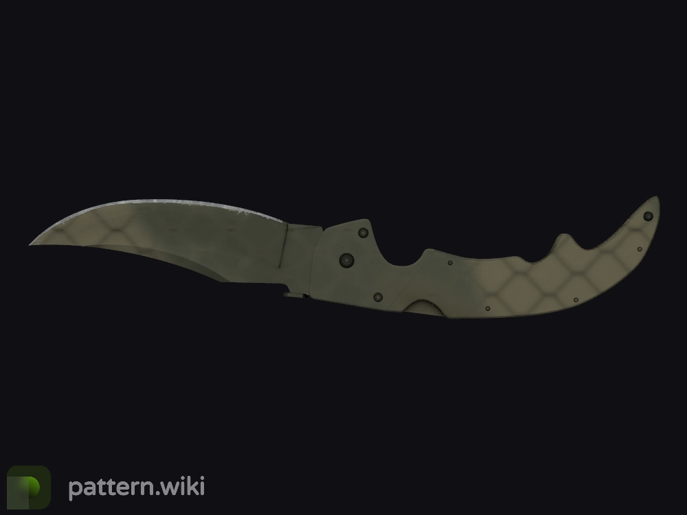 Falchion Knife Safari Mesh seed 906