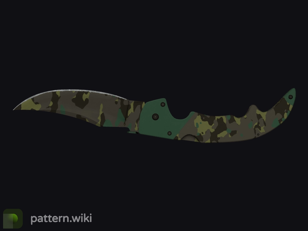 Falchion Knife Boreal Forest seed 321