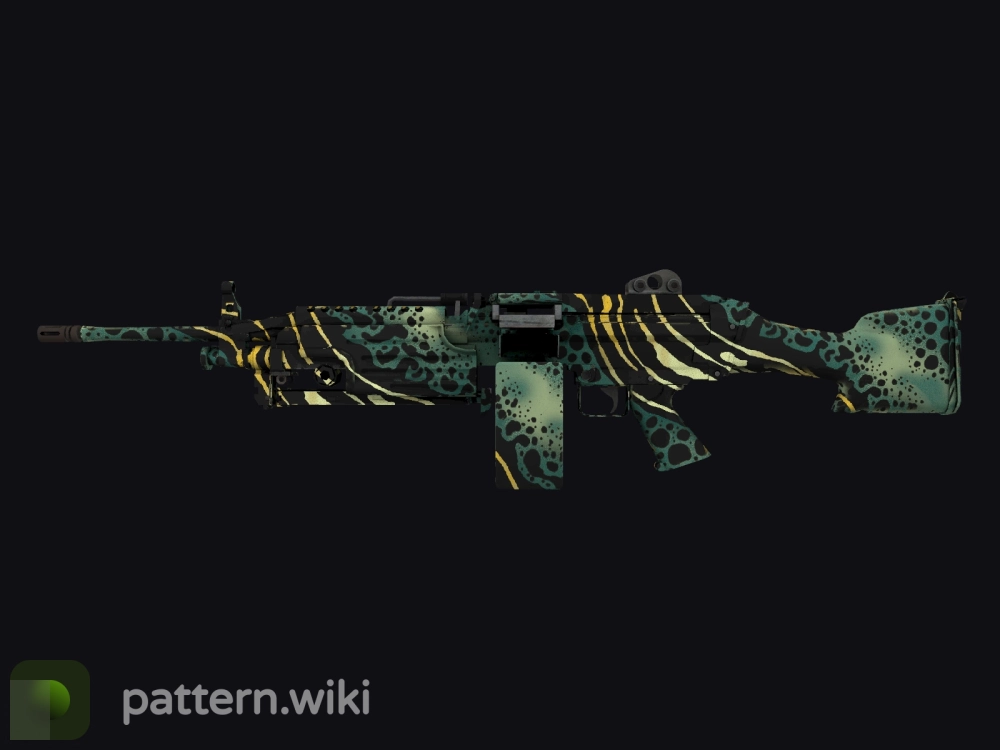 M249 Emerald Poison Dart seed 196