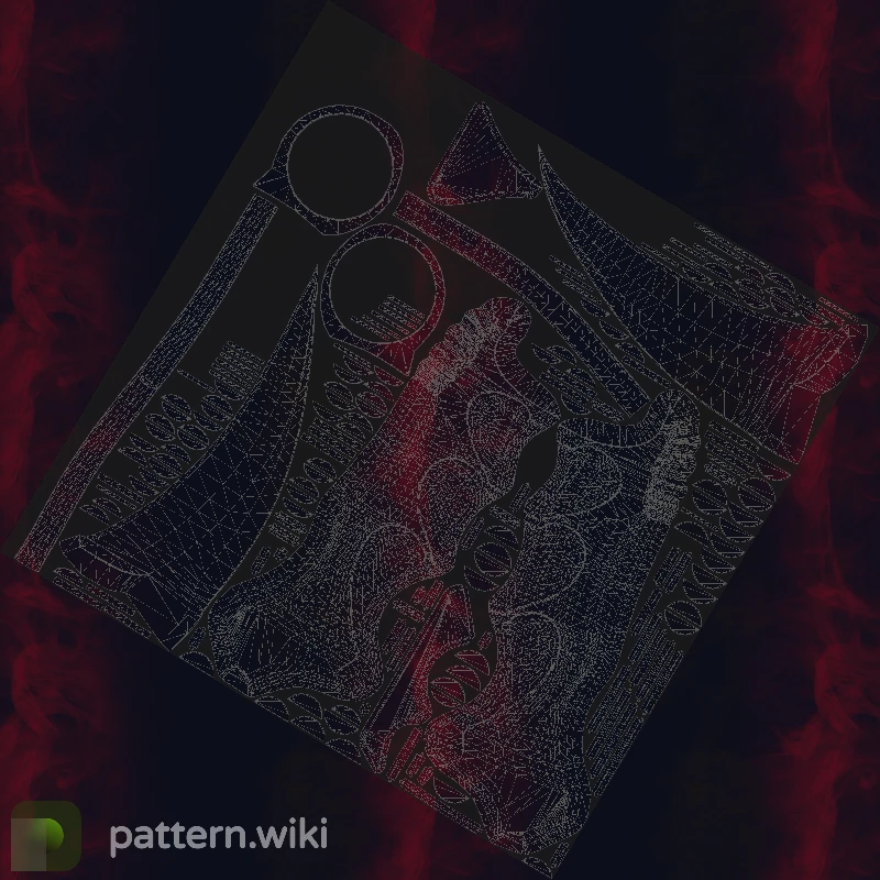 Karambit Doppler seed 563 pattern template