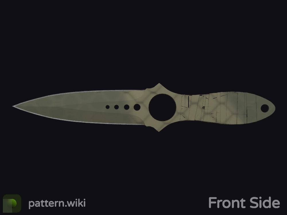 Skeleton Knife Safari Mesh seed 725