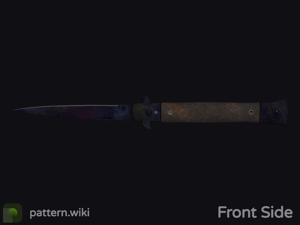 Stiletto Knife Doppler seed 633