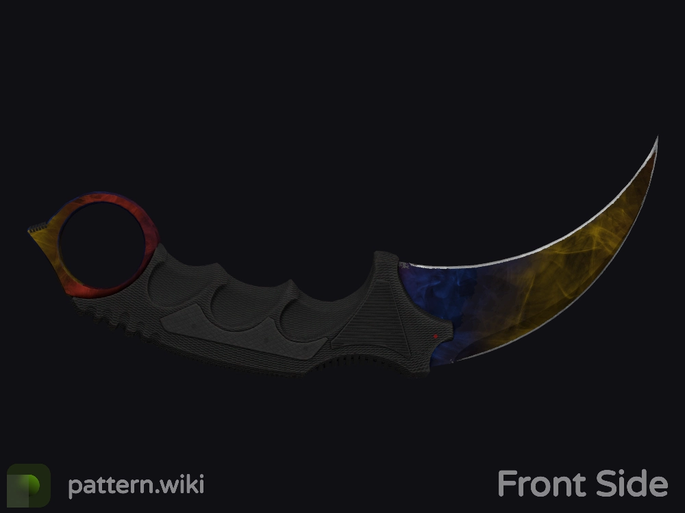 Karambit Marble Fade seed 154