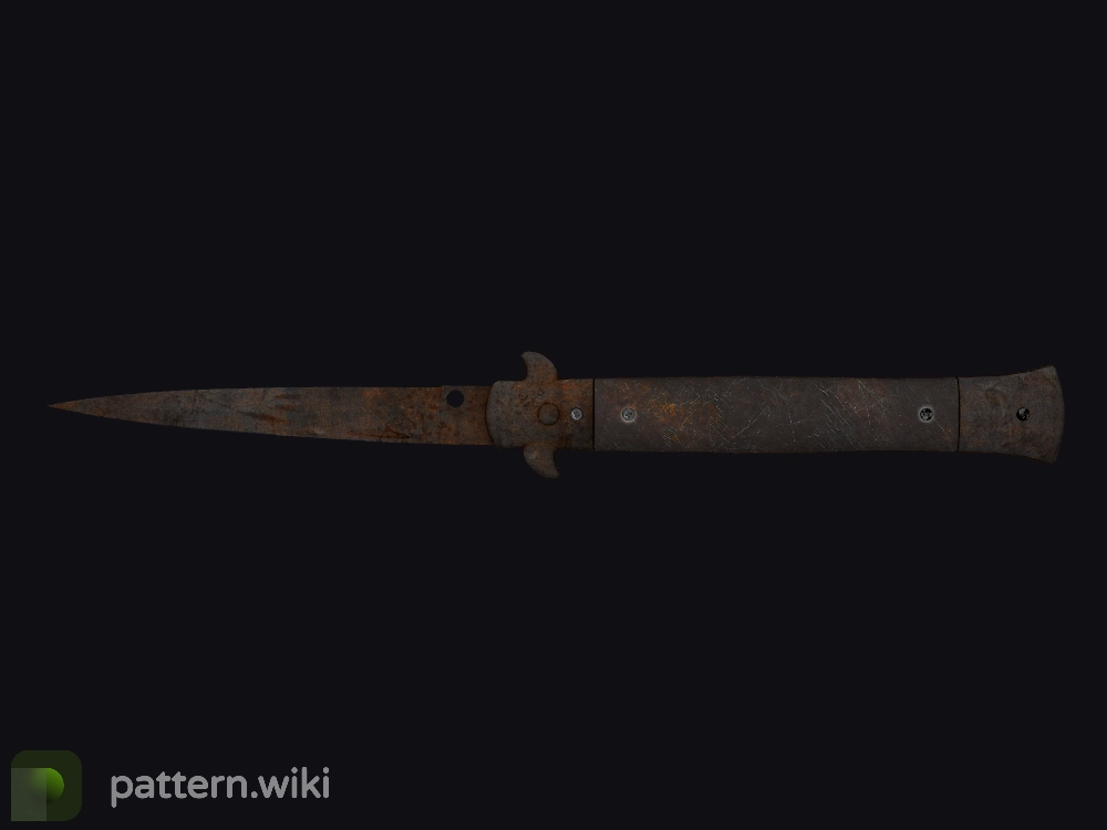 Stiletto Knife Rust Coat seed 196