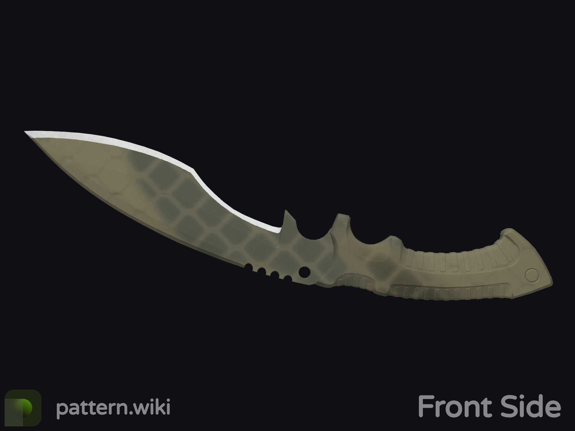 Kukri Knife Safari Mesh seed 722