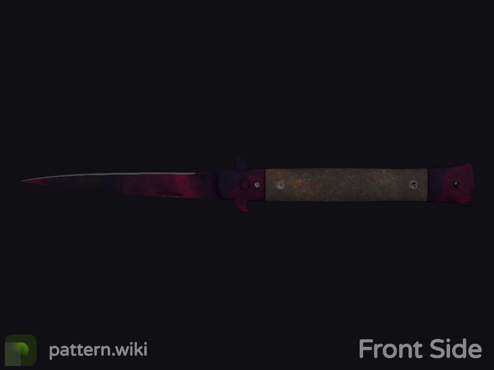 Stiletto Knife Doppler seed 480