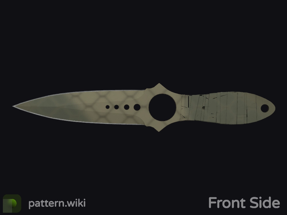 Skeleton Knife Safari Mesh seed 896