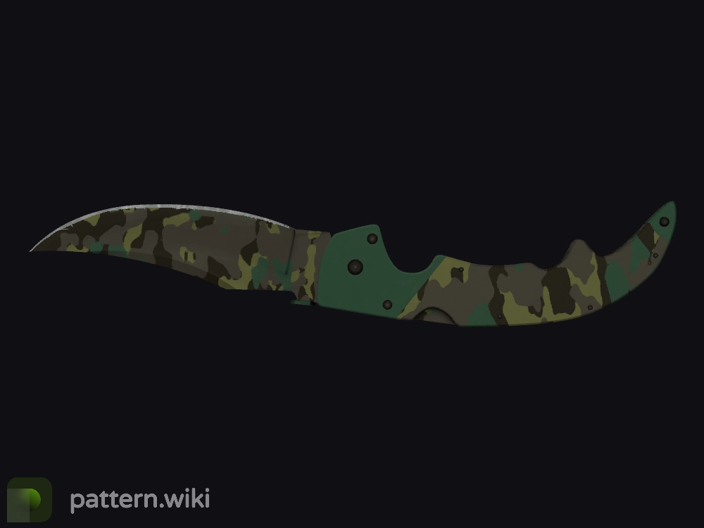 Falchion Knife Boreal Forest seed 970