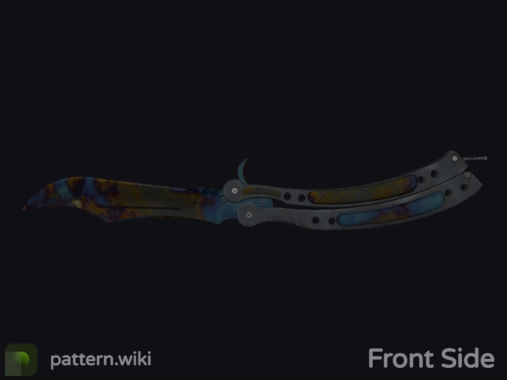 Butterfly Knife Case Hardened seed 6