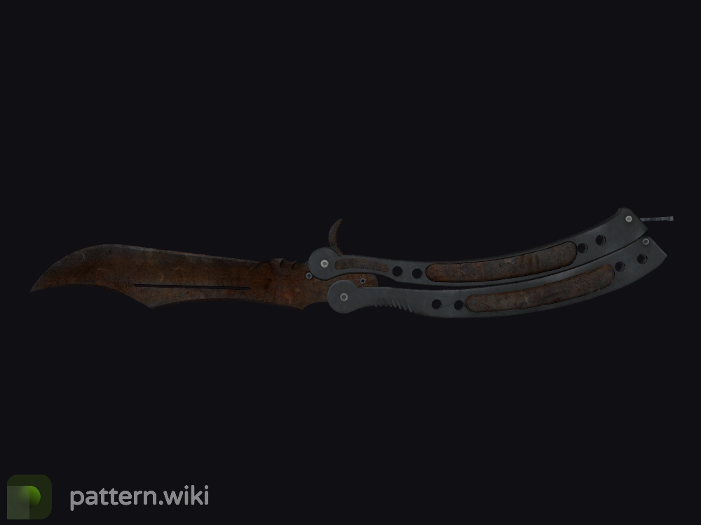 Butterfly Knife Rust Coat seed 821