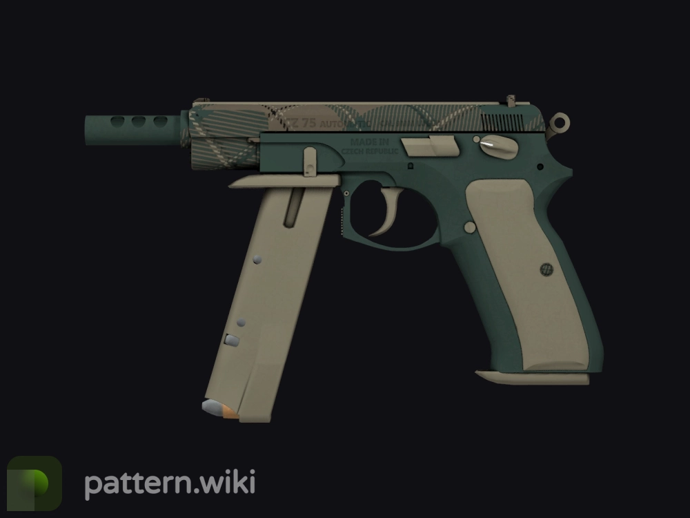 CZ75-Auto Green Plaid seed 509