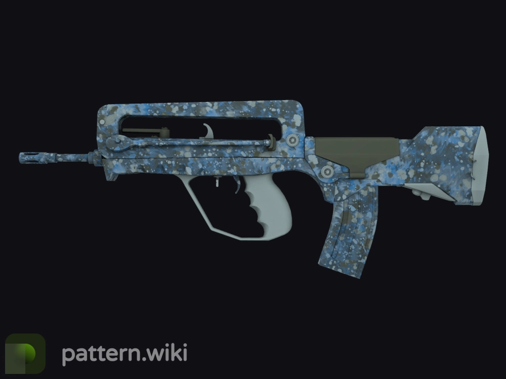 FAMAS Cyanospatter seed 854