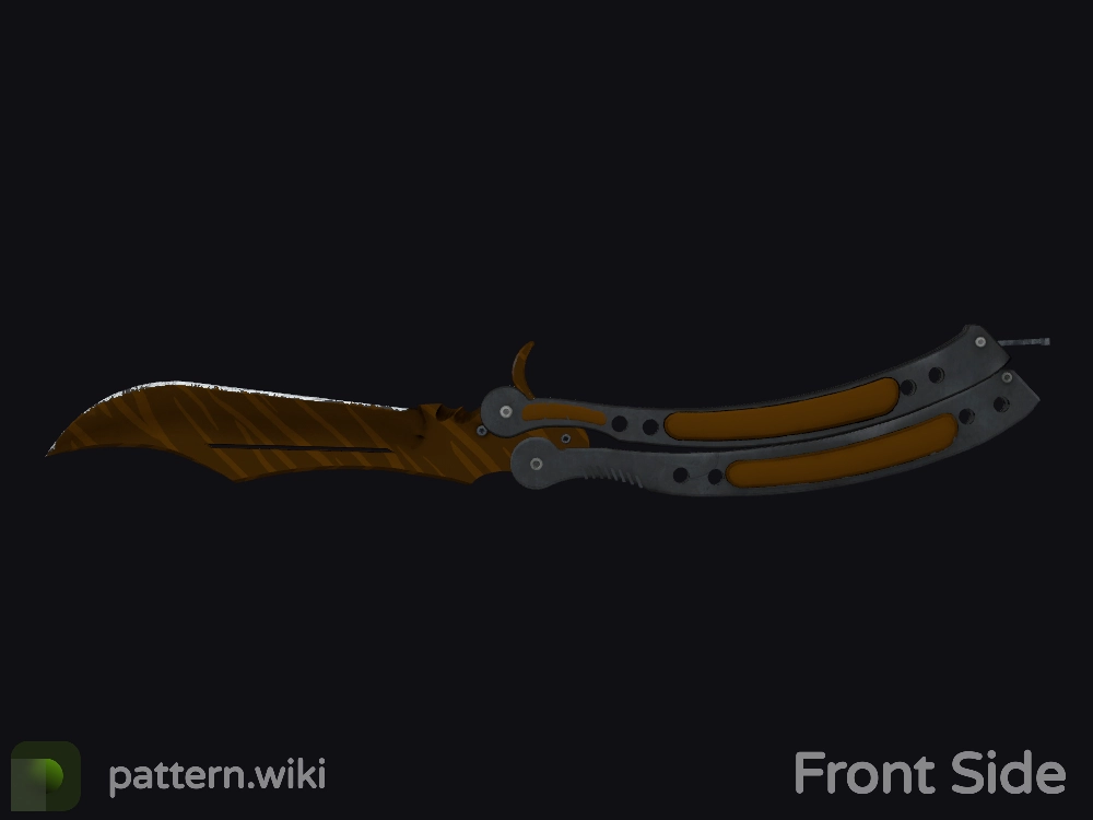 Butterfly Knife Tiger Tooth seed 25