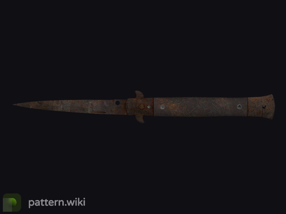 Stiletto Knife Rust Coat seed 703