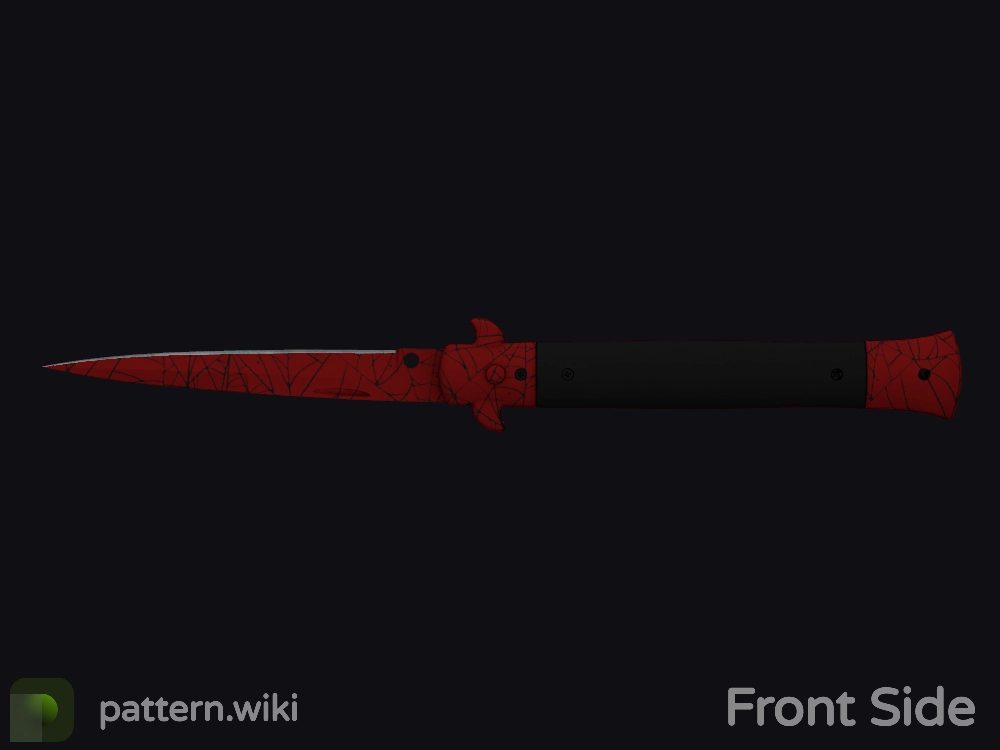 Stiletto Knife Crimson Web seed 227