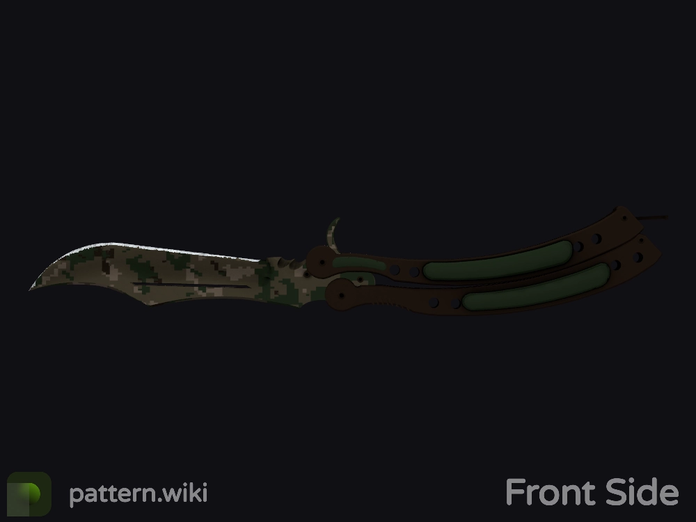Butterfly Knife Forest DDPAT seed 432