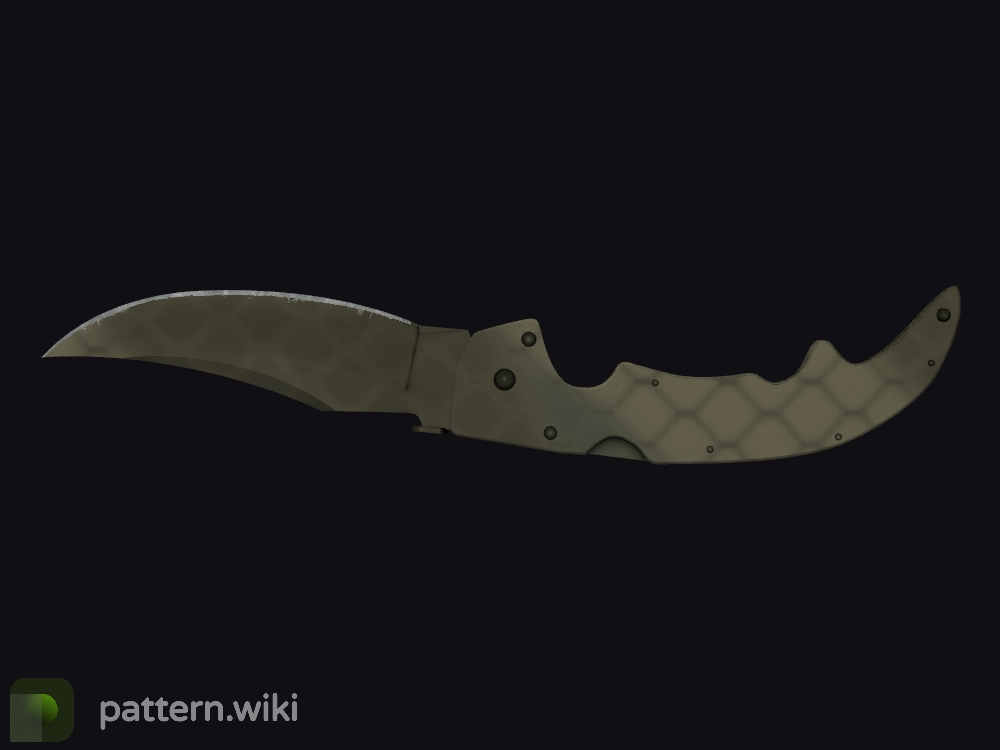 Falchion Knife Safari Mesh seed 270