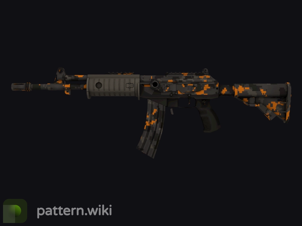 Galil AR Orange DDPAT seed 201