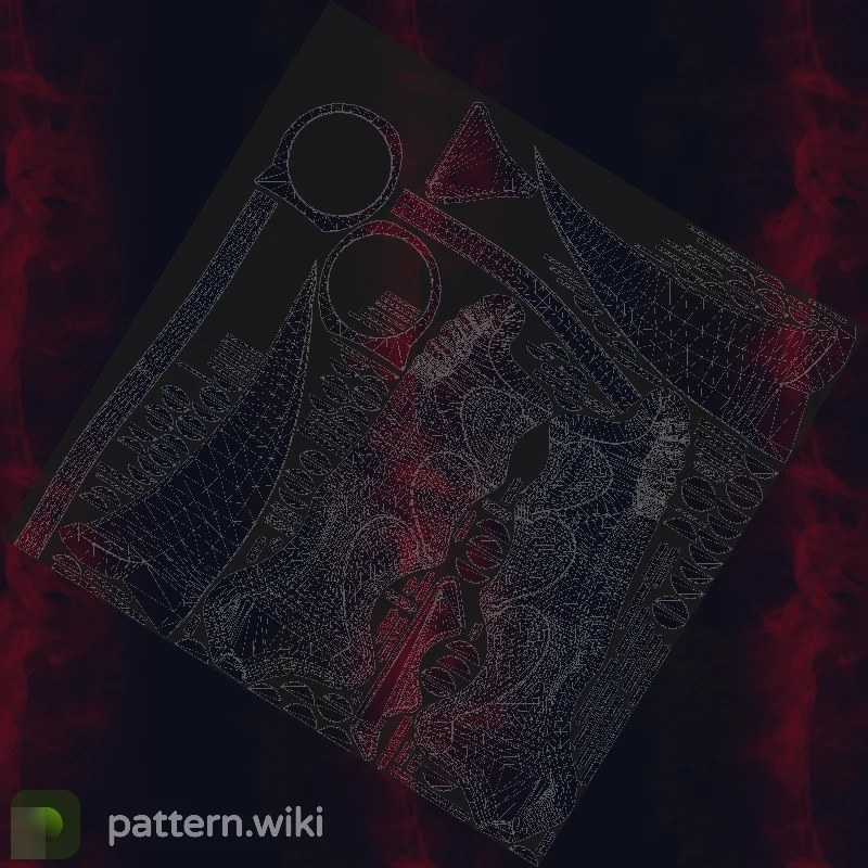 Karambit Doppler seed 350 pattern template