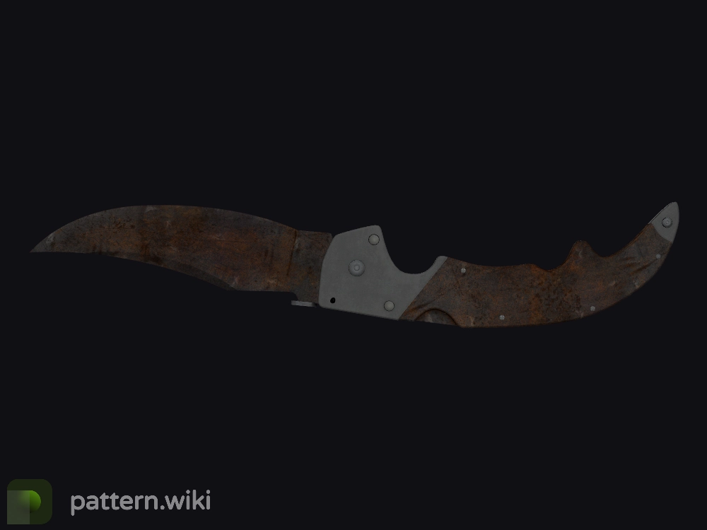 Falchion Knife Rust Coat seed 236