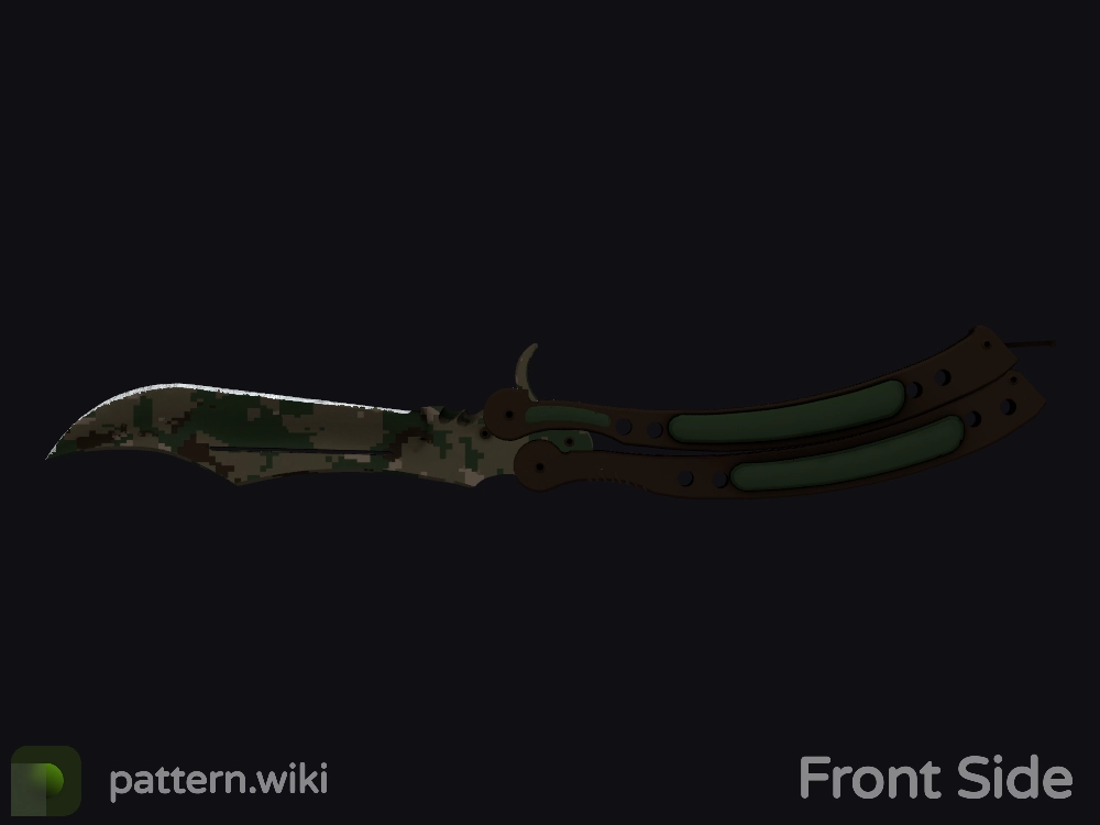 Butterfly Knife Forest DDPAT seed 439