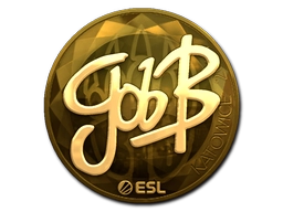 Sticker gob b (Gold) | Katowice 2019 preview