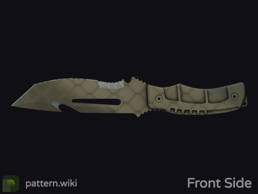 Survival Knife Safari Mesh seed 983