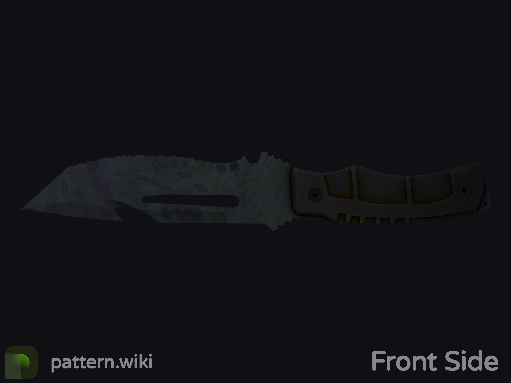 Survival Knife Blue Steel seed 234