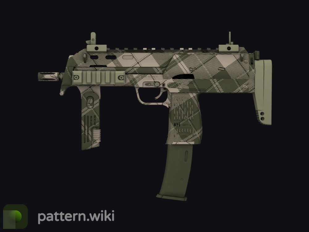 MP7 Olive Plaid seed 704