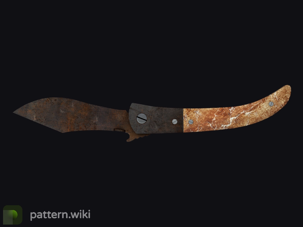 Navaja Knife Rust Coat seed 158